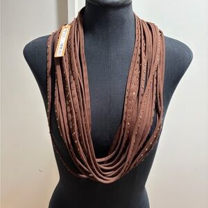 SKIMS Brown Studded Accessory